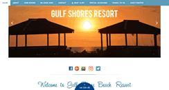 Desktop Screenshot of gulfshoresresortmotel.com
