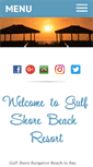 Mobile Screenshot of gulfshoresresortmotel.com
